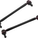 Adjustable Front Stabilizer Sway Bar End Links Kits 275MM-315MM (Overall Length Bolt to Bolt), Ball Joint Stud Size 10mm, Aluminum Sway Bar