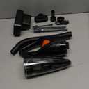 Handheld Vacuum Cordless 25000PA Powerful Suction, Portable Car Vacuum, 3 in 1 Hand Held Vacuum Rechargeable 8000mAh with LED Light, HEPA Filter, Home, Car Seats, Office, Pet Hair, Dust Buster (Orange+black)