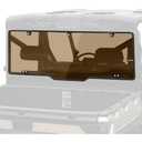 SAUTVS Dark Tinted Rear Windshield for Ranger 1000/XP 1725, Lightly Fullsize Hard PC Back Window for Polaris Ranger XP 1000 /Crew Diesel XP 900 20172025 Accessories