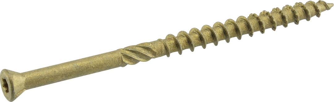 Power Pro 42502 Trim Screws, 75 Pieces, Bronze, 75 Piece