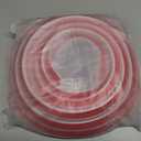 Flexible Quarter Round Molding Trim, Peel and Stick Silicone Rubber Edge Trim for Floor, Tub, Cabinet, Shoe Molding Around Curved Stairs, Columns & Wall Edges - 236 L x 0.6 W x 0.6 H