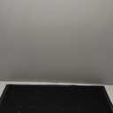 24x16 Non Slip Heavy Duty Rubber Door Mat - Small Indoor Welcome Mat for Entryway Dirt Trapper (1, Black)