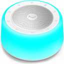 Kipcush Automatic Tibetan Singing Bowl Sound Machine  11 Healing Tones, Touch Control Night Light, Smart Timer & Memory, Plug-in Sound Therapy Device for Yoga, Meditation, Sleep & Stress Relief (White)