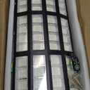 12000W Solar Street Lights Outdoor Waterproof, Large Solar Parking Lot Light Dusk to Dawn with Radar Motion Sensor and Remote Control, Pole or Wall mounted, for Outside Yard Driveway Barn Garage