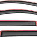 Husky Liners Select in-Channel Rain Guards | Fits 2009-2024 Dodge Ram 1500, Quad Cab (2019-2024 Classic Body Style ONLY) | Front & Rear Ventvisors, 4 pcs. | 2834101