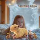 Capybara PlushCute Capybara Mommy Stuffed Animal with 4 Baby Capybara Plushies in TummyKawaii Capybara Plush Toy Gift for Kids Girls Boys