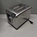 Mecity 2 Slice Toaster Touch Screen 1.5" Wide Slot, Stainless Steel Smart Bread Toaster for Bagel Muffin Waffle Gluten Free Breads, Timer, Defrost, Reheat, 120V 825W