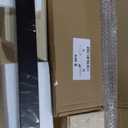 FREDBECK 30in x 80in Sliding Barn Door with 5FT Barn Door Hardware Kit Included Wood K Shape Solid Spruce Panel Need to Assembly