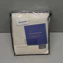 100% Blackout Shield Linen Blackout Curtains for Bedroom 84 Inches Long, Back Tab/Rod Pocket Living Room Drapes, Thermal Insulated Blackout Curtains 2 Panels Set, 50" W x 84" L, Cream