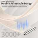 4 x Braided Stretchy Bands with Magnetic Clasp for Apple Watch Band 40mm 38mm 41mm 42mm 44mm 45mm 46mm 49mm, Bling Crown Designer Soft Nylon Sport Solo Loop for iWatch Series 10 9 8 7 6 5 4 3 Ultra 2 1 SE (HH-Starlight color)