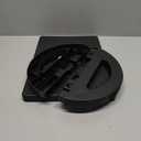 Foot Rest for Under Desk at Work - Ergonomic Foot Stools for Under Office Desk - Rocking Footrest with Roller Massager - Leg Rest for Chair, Computer Gaming -13" L x 9.6" W x 5" H, Black