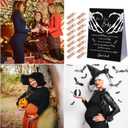 Don't Say Baby Baby Shower Game,Halloween Gothic Baby Shower Decorations,Mini Clothespins for Baby Shower,Neutral Baby Shower Decorations,Little Cutie Baby Shower,1 Sign & 50 Mini Clothespins Set-B4