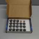 12x1.5 Lug Nuts,Set of 20,OEM Factory Style Chrome Wheels Lug Nuts Compatible with Accord Civic S2000 CRZ DX LX EX