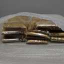 Nervure 300PCS Gold Plastic Silverware - Heavy Duty Disposable Cutlery Set,Luxury Gold Plastic Utensils include 100Pcs Forks, 100Pcs Spoons, 100pcs Knives Perfect for Wedding,Party,Daily Use