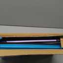 Plastic Legal Size Hanging File Folders,Heavy Duty 1 Inch Expansion with Adjustable Tabs,12 Pack Reinforced Legal Expandable Hanging Folders,Filing Cabinet Folder for Bulky Files-Colorfu