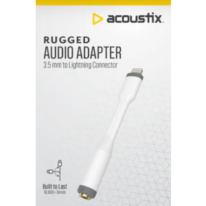 Acoustixš Rugged Audio Adapter