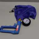 LeLuv Maxi Vacuum Pump - Manual Hand Vacuum (0-30 Hg, 0-760 mmHg) with Ergonomic Nylon Handle, Release Valve, & Rubber Protected Pressure Gauge (1/8" NPT), Compatible with LeLuv Pump Series - Blue