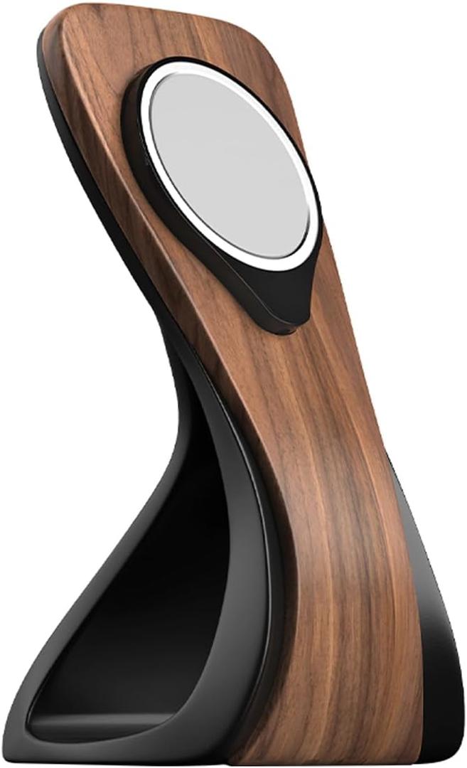 Magnetic Wireless Charger Stand for iPhone12,13,14,15,Vertical & Landscape Stand, Personalized Engraved Gift,Charger Not Included