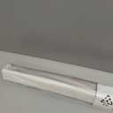 LazBlinds No Tools No Drill Cordless Zebra Blinds 36x72, Stone Grey