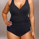 Yonique Women Plus Size One Piece Swimsuit 22W