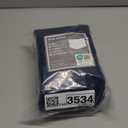 Linen Plus King Size Luxury Tailored Bed Skirt 14" Drop Pleated Styling Dust Ruffled Solid Navy Blue New