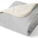 Bedsure Waterproof Dog Blankets for Extra Large Dogs - XL Cat Blanket Washable for Couch Protection, Sherpa Fleece Puppy Blanket, Soft Plush Reversible Throw-XL Furniture Protector, 50x70
