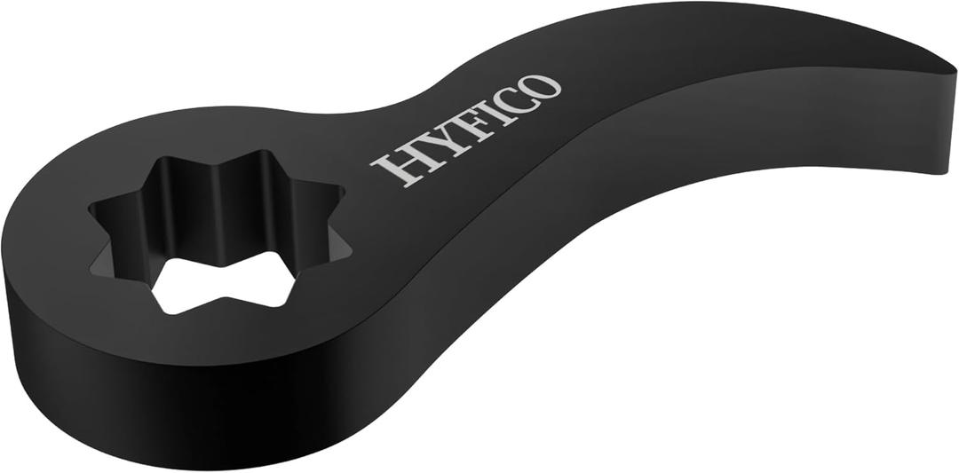 4 x Pry Bar Wrench Adaptor Head for 1/2" Drives Crowbar Adapter Head Tool, Half Shaft Removal Car Repairing Tools (Black)