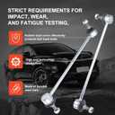 K750554 Sway Bar Link Kit, Front Suspension Stabilizer Sway Bar Links Set Compatible with 2010-2013 Mazda 32012-2015 Focus Escape C-Max2004-2014 XC60 C70 S40 C30 V50 C80 XC70