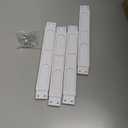 Adjustable Kid Chairs Indoor 3 Level Adjustable Suitable for Children Age 2-6. Maximum Load-Bearing 220LBS Suitable for Family Classroom and Nursery Child Seat Set (2-Pack-Grey)