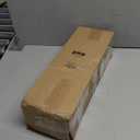 Gold Double Curtain Rods for Windows 72 to 144 Inch, 1 Inch Adjustable Decorative Crystal Long Dual Curtain Rod, Heavy Duty Vintage Double Drapery Pole with Gold Foil Finials for Living Room