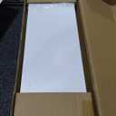 Floating Shelves for Wall, 24 inch Solid Wood Picture Ledge Shelf, Picture Shelf for Wall with Ledge, Floating Book Shelves for Living Room Bedroom Kitchen Nursery Decor, White, Set of 2