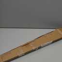 Ivilon Drapery Window Curtain Rod - End Cap Style Design 1 Inch Pole. 48 to 86 Inch Color Warm Gold