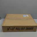 Pull Out Cabinet Drawers - 8x2 Size Options (12-29'W,18-21'D), Pre-Assembled with Soft Close Slides, Solid Beechwood, Easy Installation (16'W x 21'D)