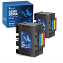 Butinkfly 2026 3.09 Sublimation Ink Cartridge Compatible with Sawgrass SG500 SG1000 Printer All Versions | No Grid Lines, 8 Pack, B/C/M/Y