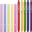 Mr. Pen- Aesthetic Highlighters and Gel Pens, 10 Pack, Vintage Color Bible Highlighters No Bleed, Black Ink Gel Pens, Highlighter Pens, No Bleed Highlighters for Bibles, Gel Pens