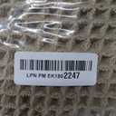 AMOAMI Upgraded Waffle Bath Mat, Super Absorbent Non Slip Bath Mats for Bathroom Floor, Machine Washable Bathroom Rugs with Tassels, Rubber Backed Bathroom Mats, Ultra Soft, 18" x 30", Brown