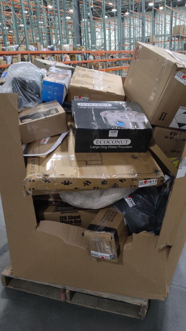 Pallet Of Salvage Items