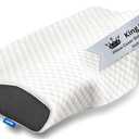 Derila King Size Pillowcase | Designed to Keep Your Derila Memory Foam Pillow for snoring Relief Covered and Protected with This Crisp, Clean, White Pillowcase Made from Premium Materials (King Size (23.6" x 13.4" x 4.3"))