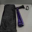 Walking Cane, Folding, Adjustable, Lightweight, Walking Canes for Men & Women, Soft Ergonomic Handle, Heavy Duty All Terrain Tip, Walking Sticks for Seniors & Adults with Travel Bag (Purple)