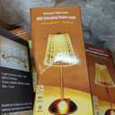Bornerwhite 8 Pcs Cordless Table Lamp Rechargeable Touch Lamp, Gold Flower
