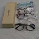 CCVOO Reading Glasses for Women/Men, Eyeglasses, Blue Light Readers for Women/Men, Computer Eye Glasses, Cheaters (*C1 Mix)