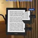 First No Text Blocking Remote Control Page Turner for Kindle Paperwhite,Silent Clicker Page Turner,Kindle Accessories for iPad/Tablets(Just Reading),Camera & Selfie Shutter