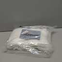 Homaxy 100% Cotton Waffle Weave Kitchen Dish Towels, Ultra Soft Absorbent Quick Drying Cleaning Towel, 13 x 28 Inches, 4-Pack, White