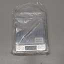 Toprime Digital Gram Scale 500g 0.01g Food Scale High Precision Kitchen Scale Multifunctional Stainless Steel Pocket Scale with Back-Lit LCD Display Tare PCS Features Silver