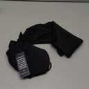 Blooming Jelly Womens High Waisted Bikini Set Tie Knot High Rise Two Piece Swimsuits Bathing Suits (Small, Black)