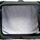 Amazon Basics Folding Portable Soft Pet Dog Crate Carrier Kennel, 42 x 31 x 31 inches, Grey