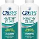 CloSYS Healthy Gums Mouthwash 32 Fl Oz, Pack of 2, Antiplaque, Anti-Gingivitis Mouthwash, Non-Burning, Non-Irritating