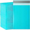packbabol Bubble Mailers, 4x7 Inch Padded Bubble Mailers Pack of 100 Bubble Envelopes Opaque Self Seal Adhesive Waterproof Bags for Shipping and Packaging (Teal, 4x7-100)