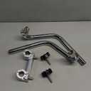 Motorcycle Handle Bar with Knob Replacement for Honda Z50 Z50J Z50R Z50 Style CT70 CT 70 Mini Trail Bikes HB09