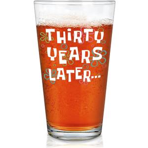 Futtumy 30th Birthday Gifts for Men, 17 OZ Thirty Years Later Beer Glass, 30 Year Old Birthday Gifts for Men Him Dad Father Husband Brother Boyfriend Uncle Women Wife, Gift for 30th Birthday Christmas